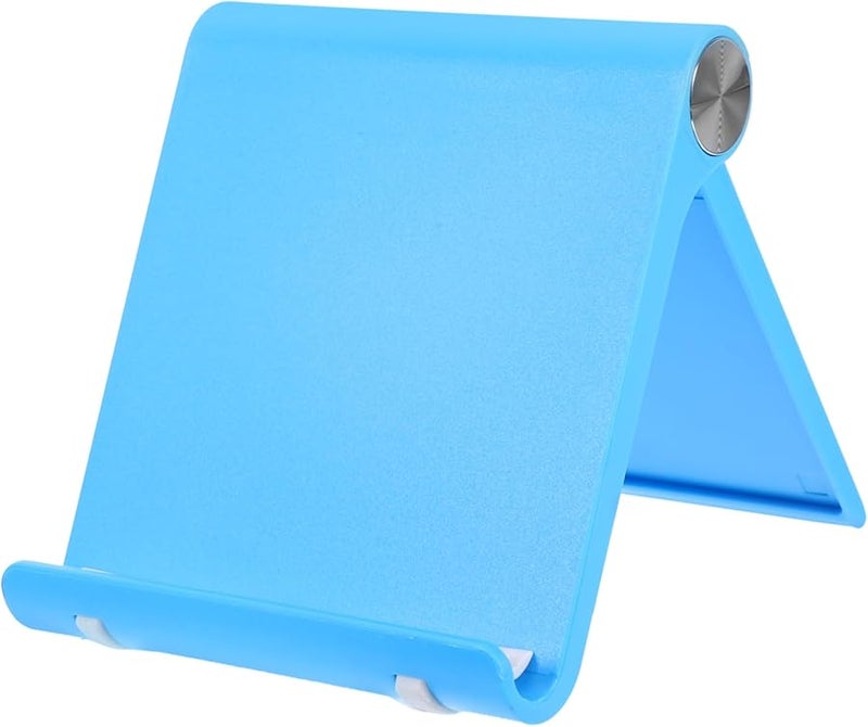 Balacoo Blue Phone Tablet Stand Holder for Desk Streaming Video Calls Lightweight - Image 1